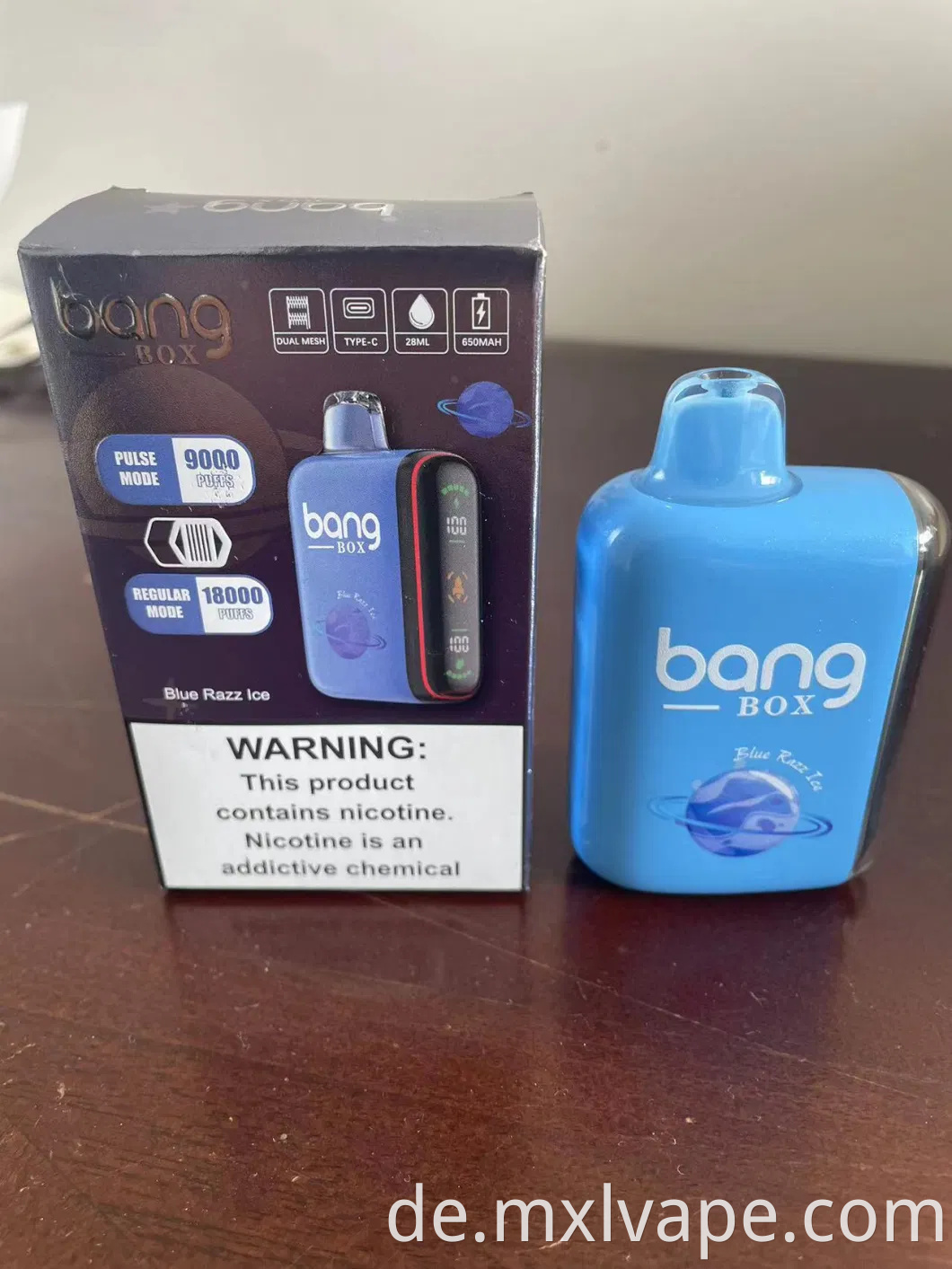 Großhandelspreis verfügbarer Vape Pod Bang Box 9000-18000 Puffs Poco